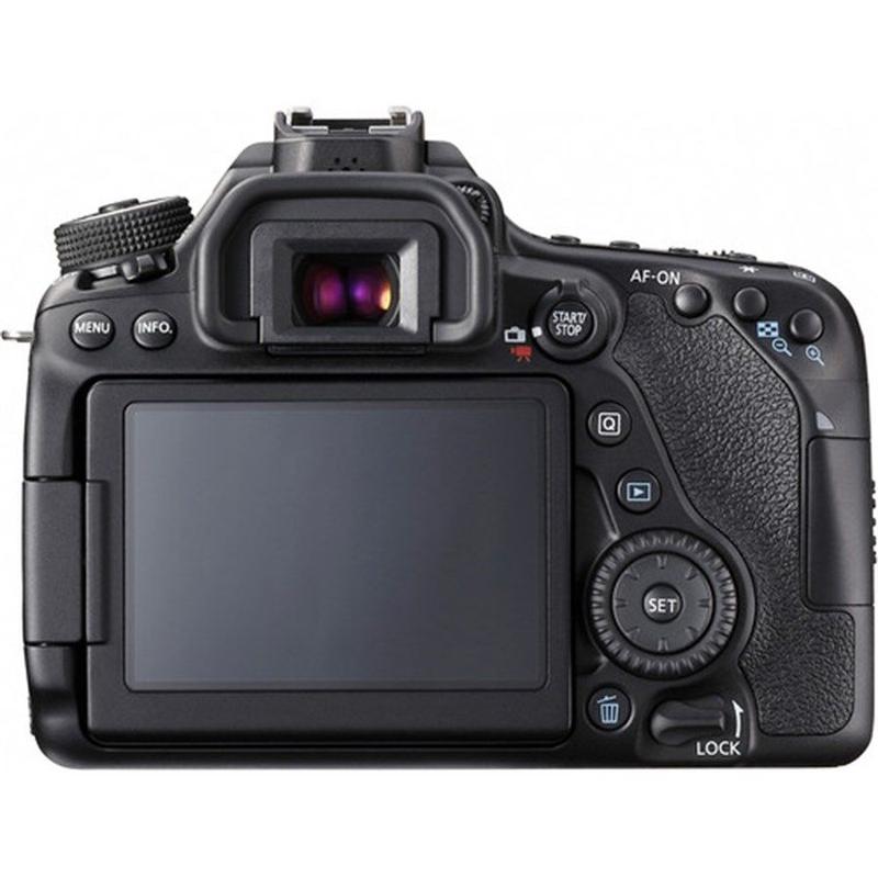 Kit Canon Eos 80d Com 18-135mm F/3.5-5.6 Is Nano Usm - Câmera Semi